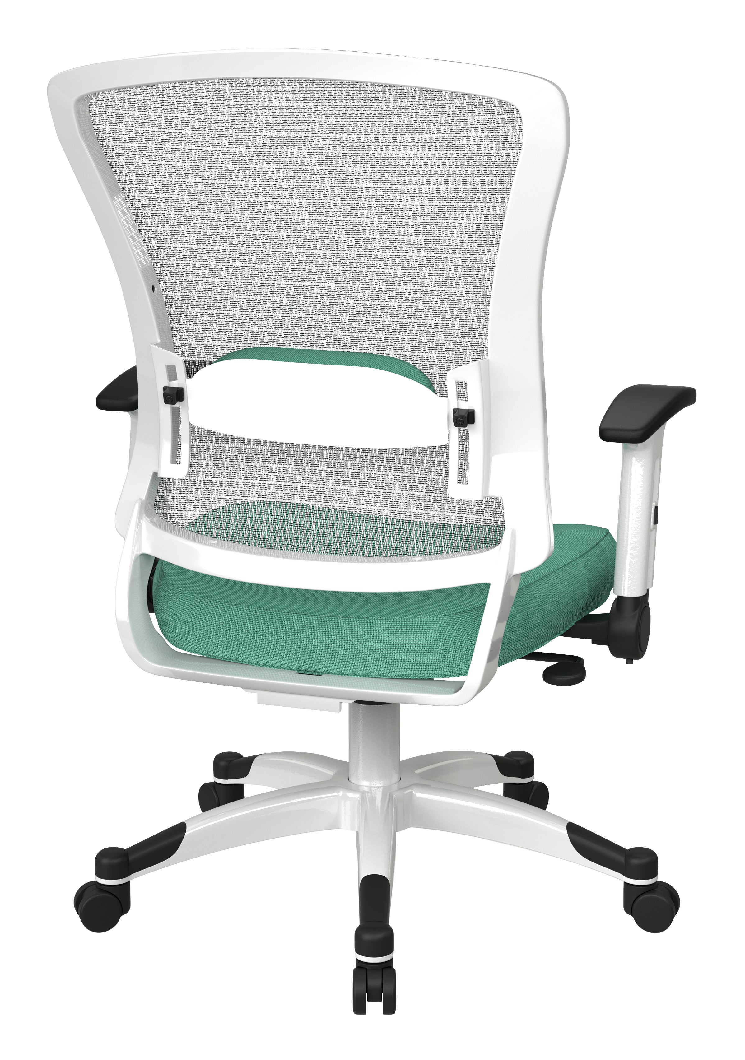 White Frame Managers Chair